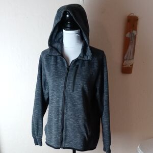 Uniqlo Charcoal Hooded Jacket